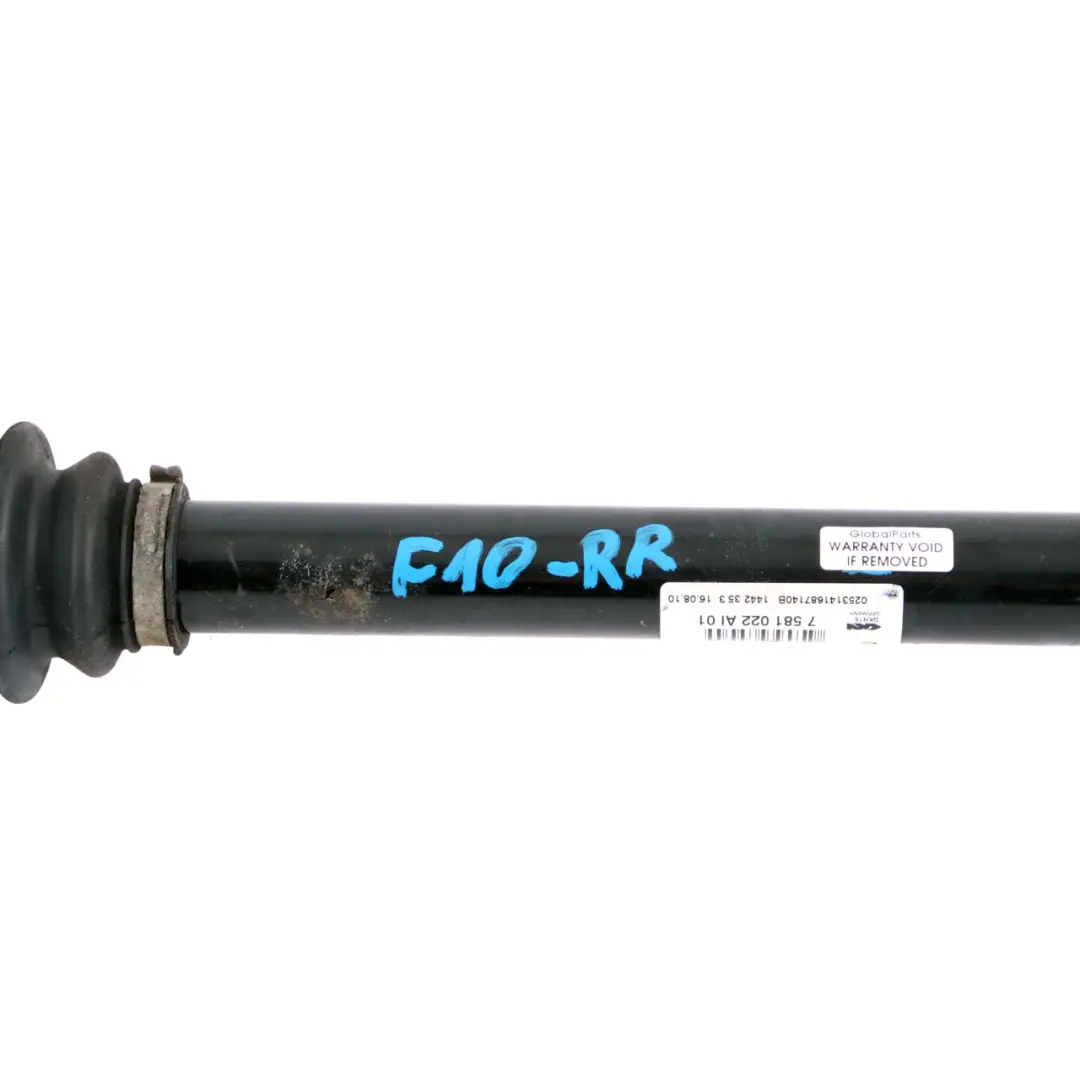 Rear Driveshaft BMW F10 F11 N20 N47N N55 N57 Axle Right O/S Shaft D=31MM - SKU 7581022 - Part number 7581021