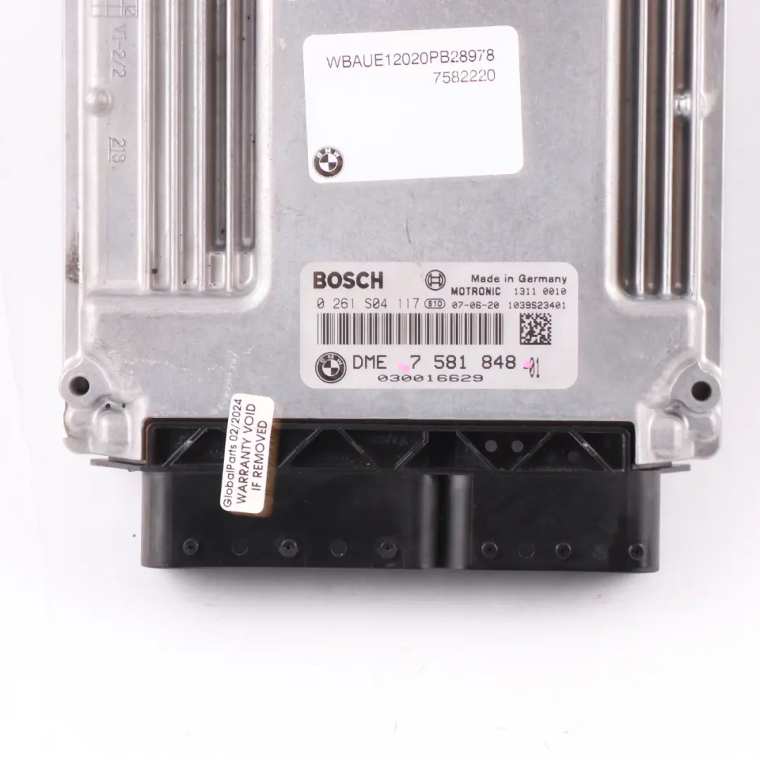 N45N 116 Ch DME Boîtier Calculateur Moteur pour BMW E81 E87 LCI E90 116I 316I à propos du numéro de pièce 7581848 BMW E81 E87 LCI E90 116I 316I N45N 116 Ch DME Boîtier Calculateur Moteur - SKU 7581848 - Numéro de pièce 7581848