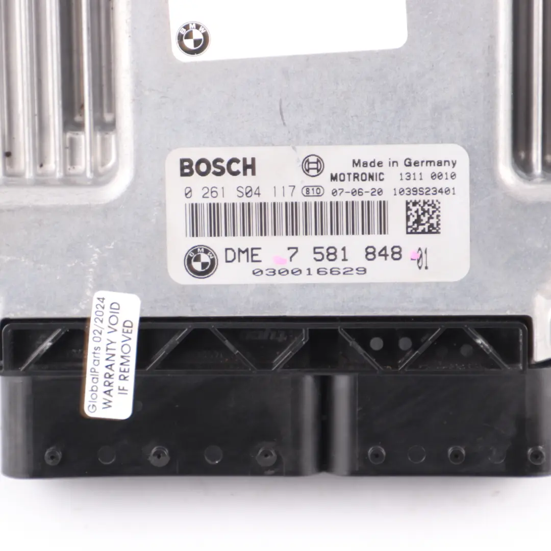 N45N 116HP Motore ECU DME Cambio Manuale per BMW E81 E87 LCI E90 116I 316I con numero di parte 7581848 BMW E81 E87 LCI E90 116I 316I N45N 116HP Motore ECU DME Cambio Manuale - SKU 7581848 - Numero di parte 7581848