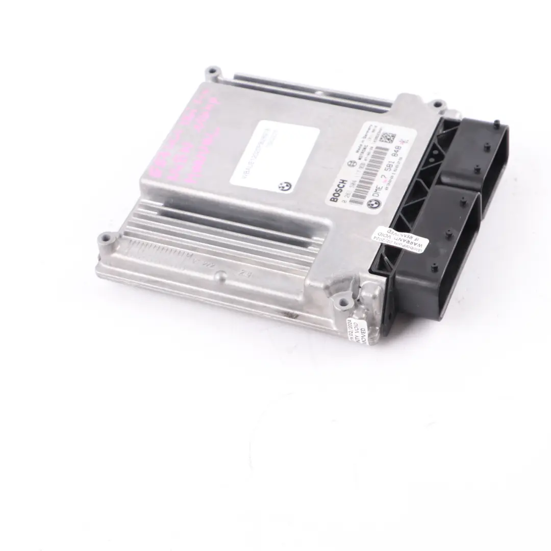 N45N 116HP Motor ECU DME Manual para BMW E81 E87 LCI E90 116I 316I con número de pieza 7581848 BMW E81 E87 LCI E90 116I 316I N45N 116HP Motor ECU DME Manual - SKU 7581848 - Número de pieza 7581848