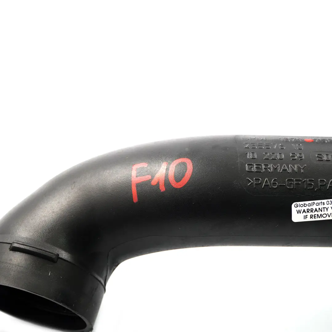 Tuyau d'intercooler BMW F10 F13 Petrol N55 Induction Air suralimentation pour à propos du numéro de pièce 7582314 Tuyau d'intercooler BMW F10 F13 Petrol N55 Induction Air suralimentation - SKU 7582314-1 - Numéro de pièce 7582314