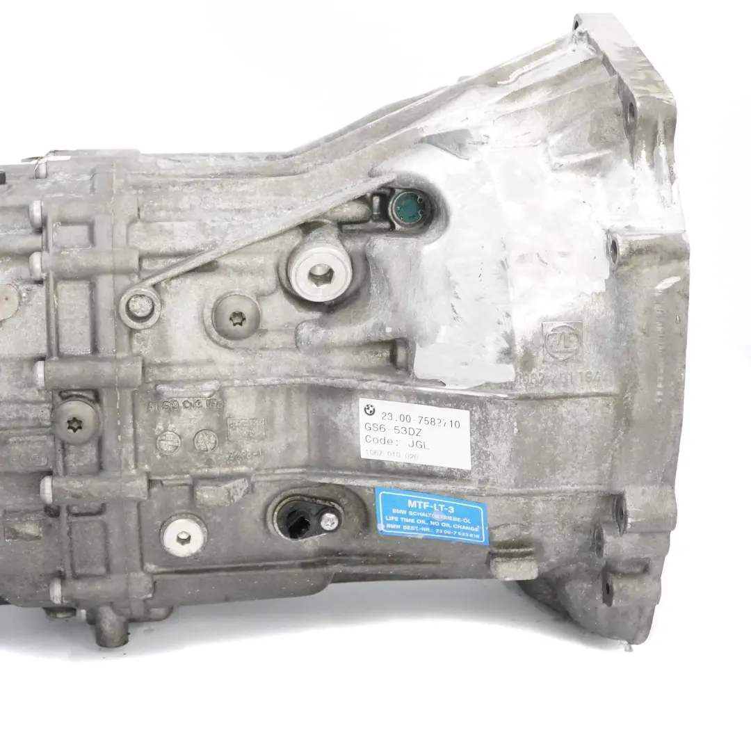N57 Caja Cambios Manual GS6-53DZ G020 GARANTÍA para BMW E90 E91 E92 325d 330d con número de pieza 7582710 BMW E90 E91 E92 325d 330d N57 Caja Cambios Manual GS6-53DZ G020 GARANTÍA - SKU 7582711-1 - Número de pieza 7582710