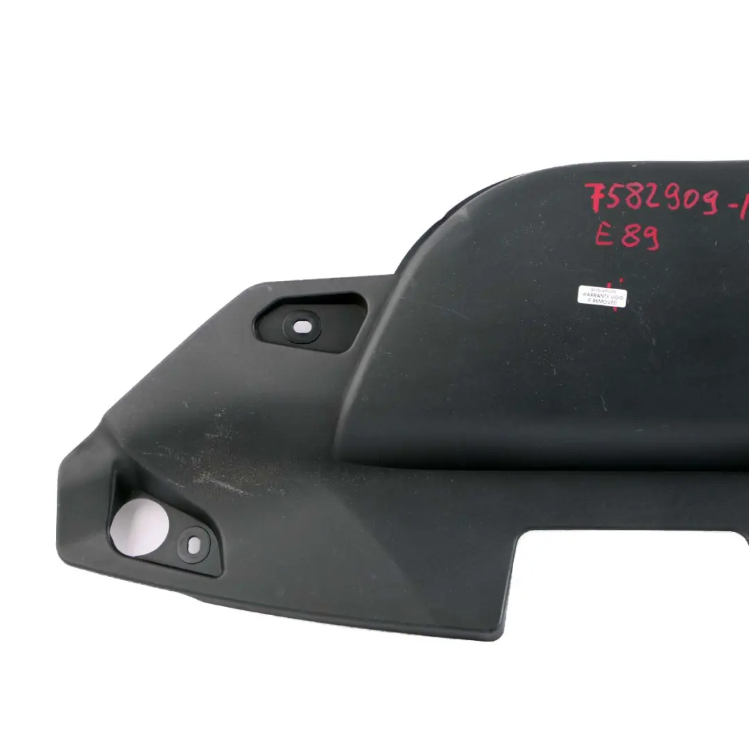 BMW Z4 E89 Suction Duct Hood Air Intake Charge Channel Pipe - SKU 7582909-1 - Part number 7582909
