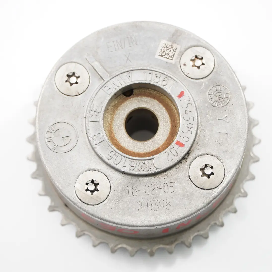 BMW E60 E87 E90 F20 F30 Benzin Motor Nockenwelle Einlass Verstellungrad 7545959 - SKU 7583207-1 - Teilenummer 7583207