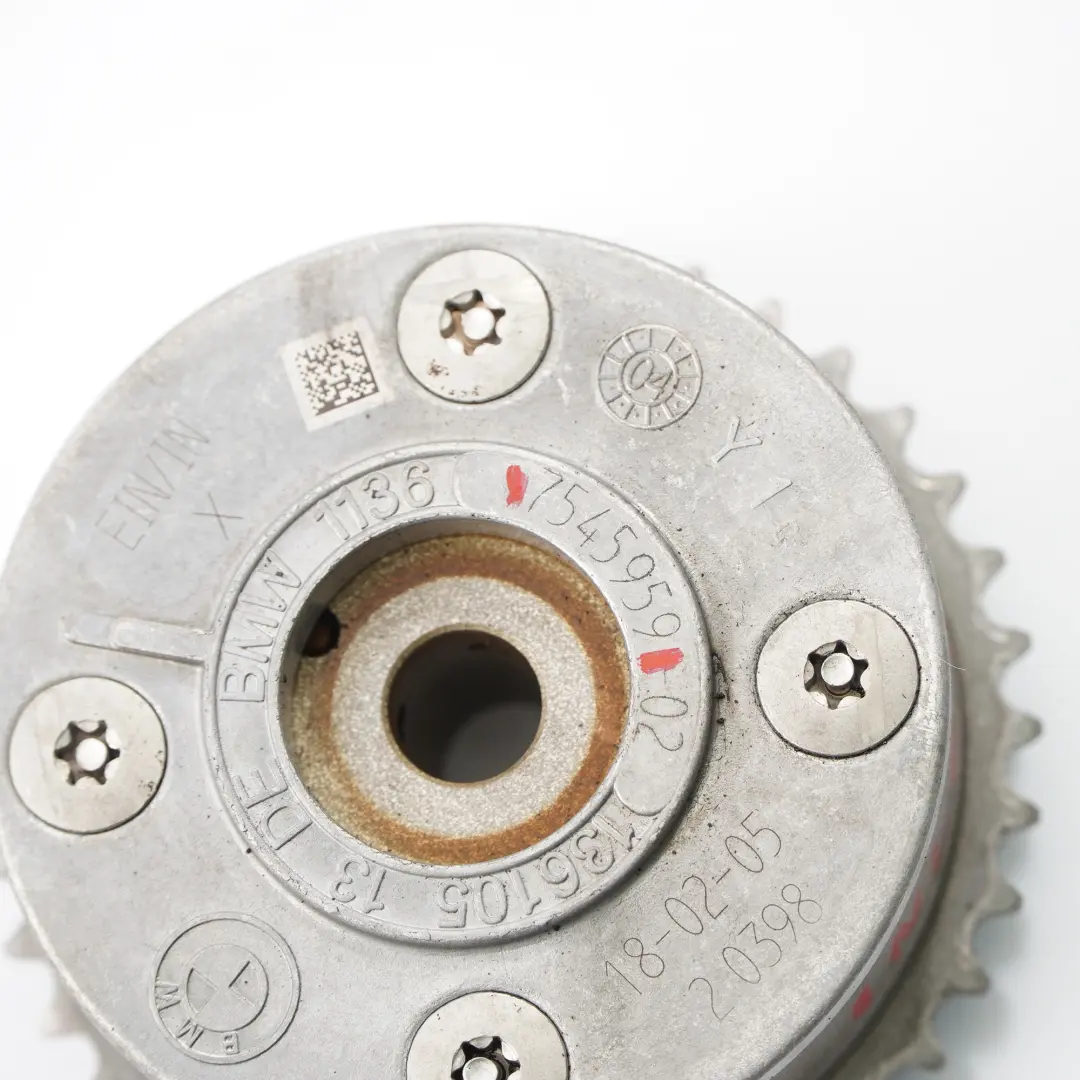 Regolazione albero camme BMW E60 E87 E90 F10 Motore Ruota aspirazione 7545959 per con numero di parte 7583207 Regolazione albero camme BMW E60 E87 E90 F10 Motore Ruota aspirazione 7545959 - SKU 7583207-1 - Numero di parte 7583207