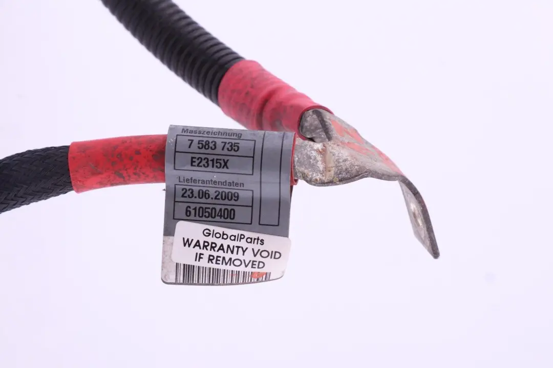 Kabel Generator-Anlasser-Stützpunkt B+ 1242 für BMW Z4 E89 mit Teilenummer 7583734 BMW Z4 E89 Kabel Generator-Anlasser-Stützpunkt B+ 1242 - SKU 7583734 - Teilenummer 7583734