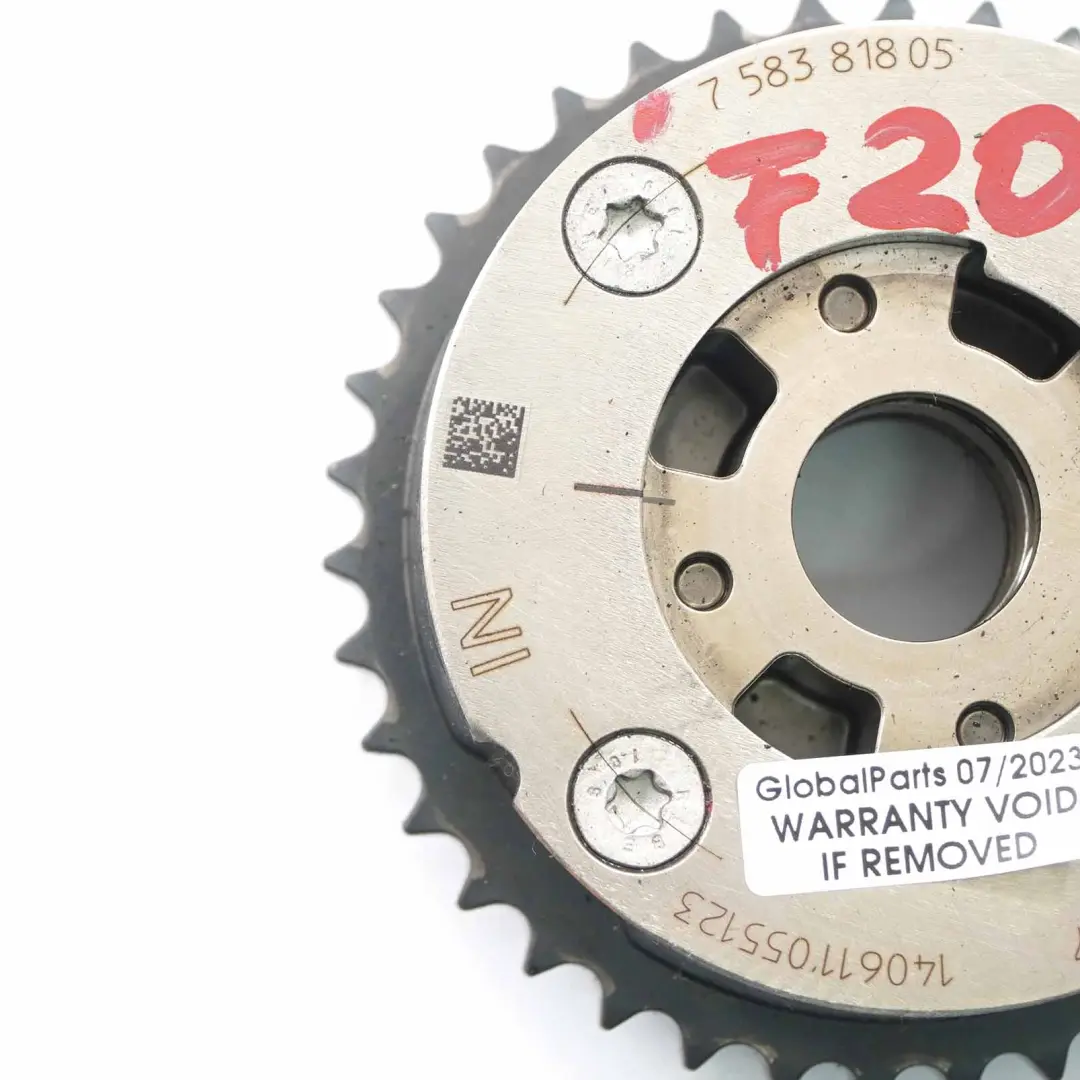 N20 Wariator Koło Vanos Ssący do BMW F10 F30 o numerze 7583818 BMW F10 F30 N20 Wariator Koło Vanos Ssący - SKU 7583818 - Numer Części 7583818