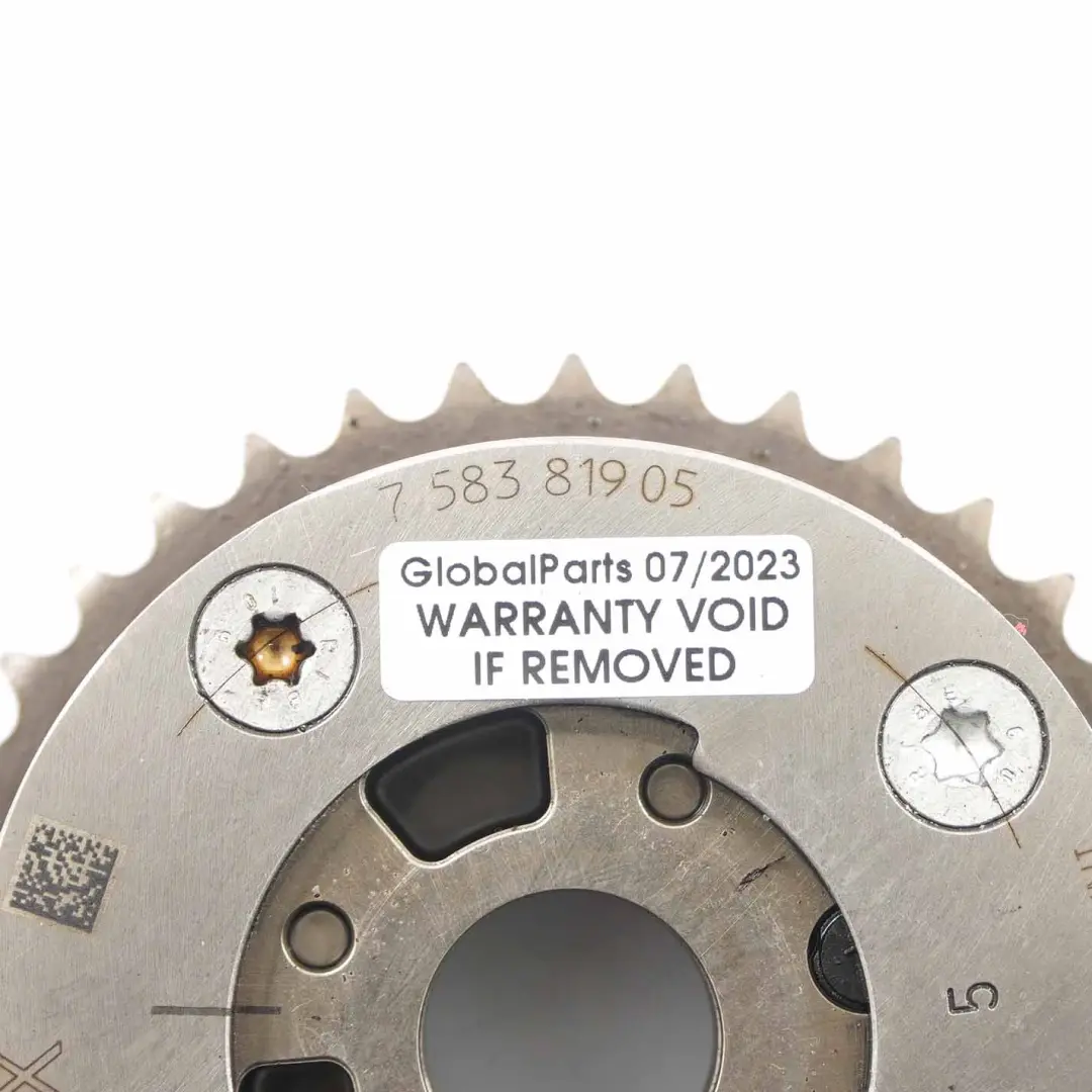  Camshaft Adjustment BMW F10 F20 F30 N20 Petrol Engine Outlet Unit Wheel - SKU 7583819 - Part number 7583819