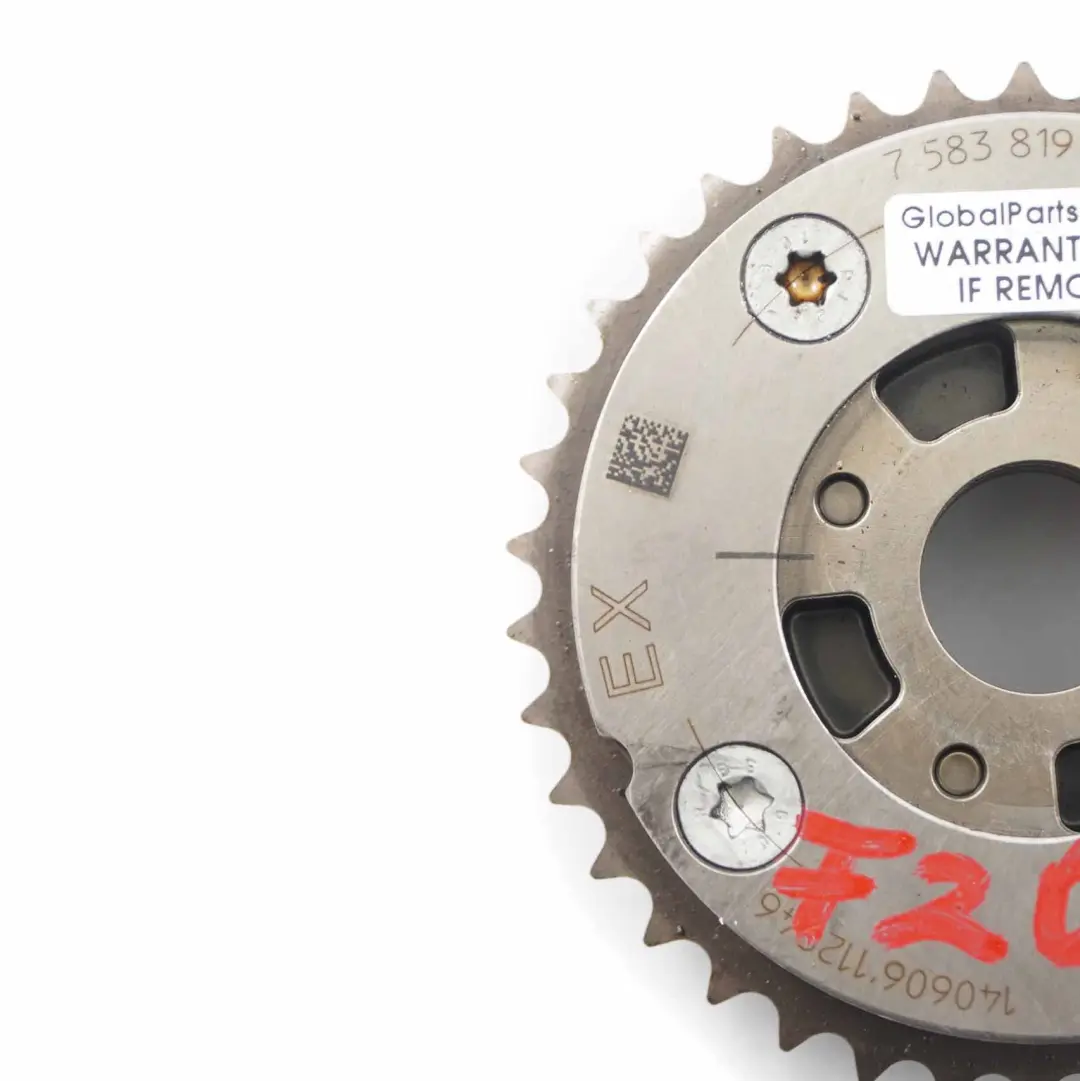  Réglage Arbre Cames BMW F10 F20 F30 N20 Moteur Essence Unité Sortie Roue - SKU 7583819 - Numéro de pièce 7583819