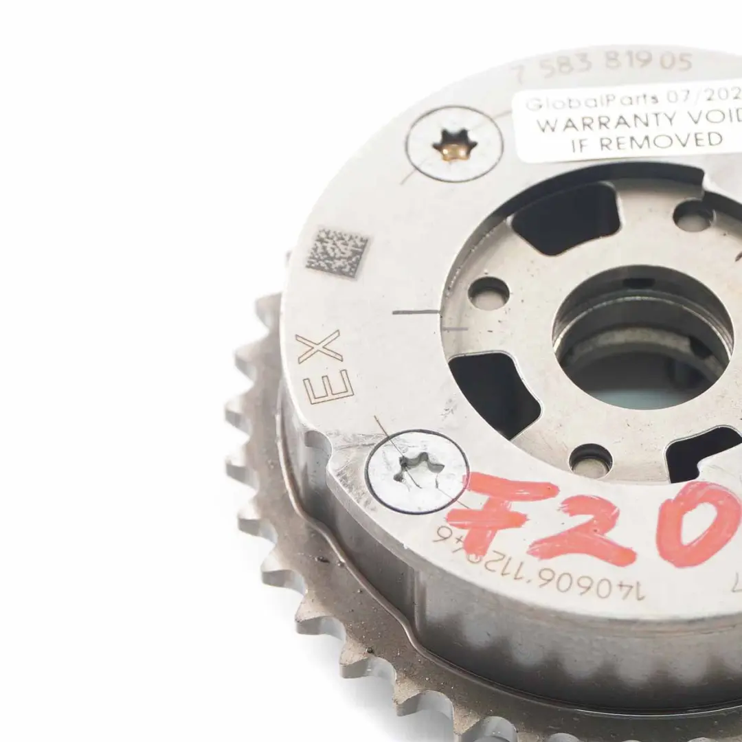  Réglage Arbre Cames BMW F10 F20 F30 N20 Moteur Essence Unité Sortie Roue - SKU 7583819 - Numéro de pièce 7583819