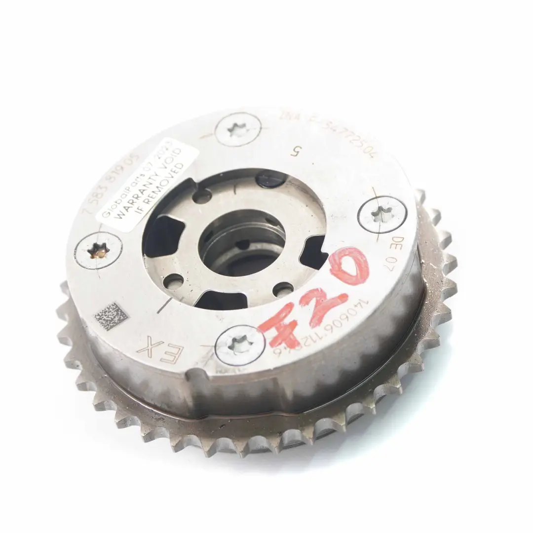  Réglage Arbre Cames BMW F10 F20 F30 N20 Moteur Essence Unité Sortie Roue - SKU 7583819 - Numéro de pièce 7583819
