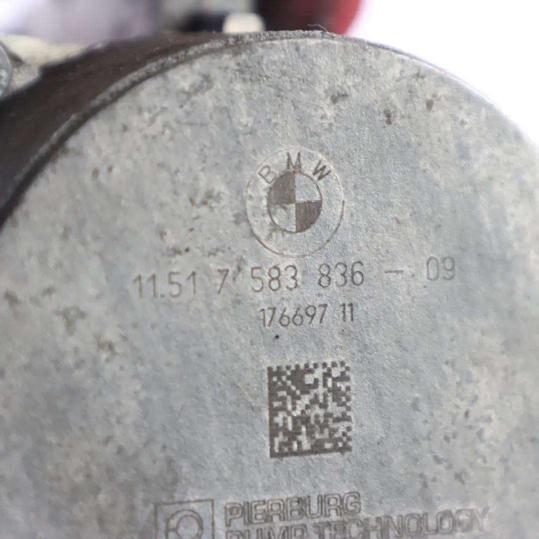 N52N N53 Elektryczna Pompa Wody Płynu Chłodzącego do BMW F10 F11 F25 o numerze 7583836 BMW F10 F11 F25 N52N N53 Elektryczna Pompa Wody Płynu Chłodzącego - SKU 7583836 - Numer Części 7583836