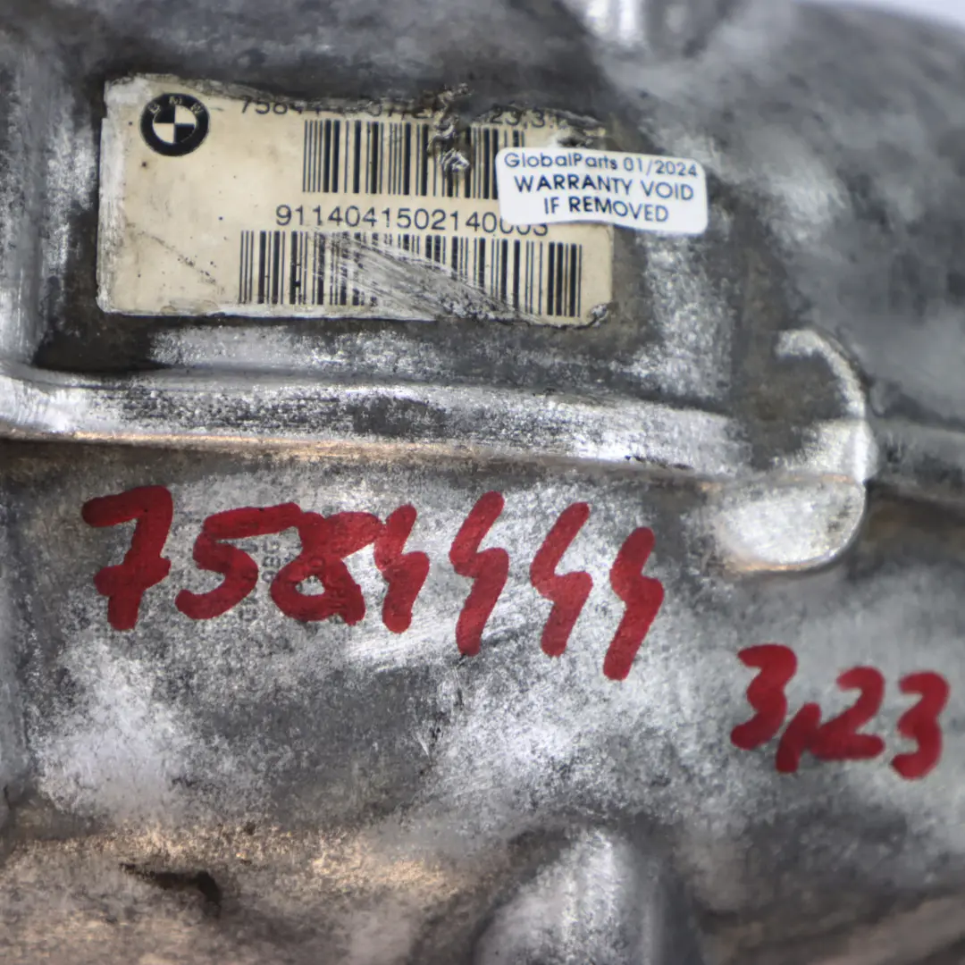 BMW F10 F11 F12 F13 F07 Hinteres Differential 3,23 Übersetzung GARANTIE - SKU 7584444-1 - Teilenummer 7584444