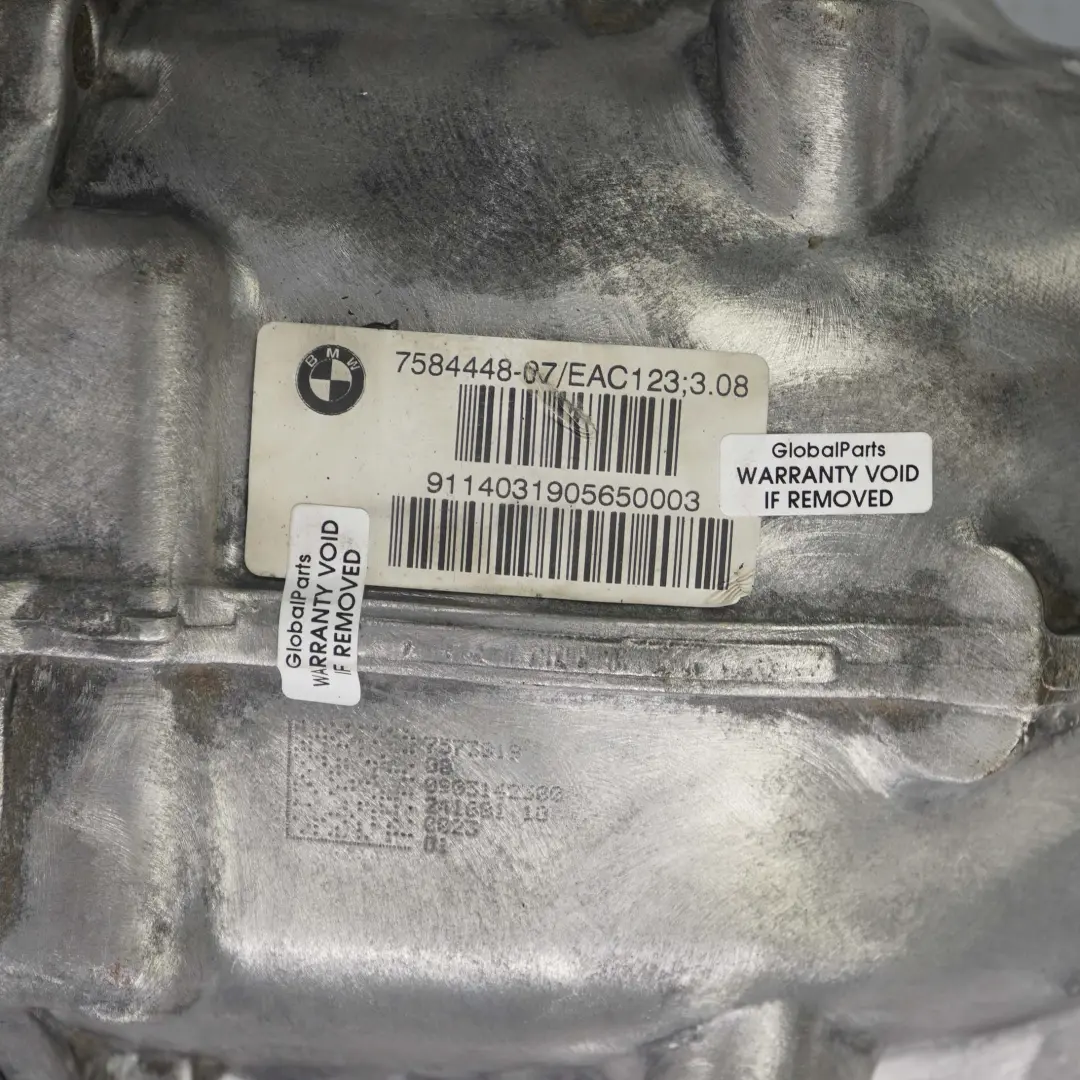 BMW F01 LCI F07 GT F10 F11 Rear Differential Diff 3,08 Ratio WARRANTY - SKU 7584448 - Part number 7584448