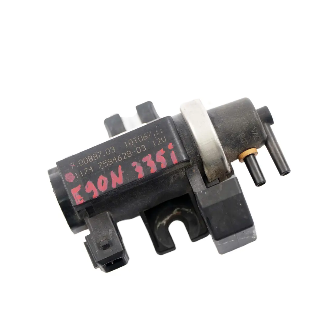 Convertidor De presion De vacio para BMW E82 E90 E91 LCI F10 F20 F30 Turbo con número de pieza 7584628 BMW E82 E90 E91 LCI F10 F20 F30 Turbo Convertidor De presion De vacio - SKU 7584628 - Número de pieza 7584628