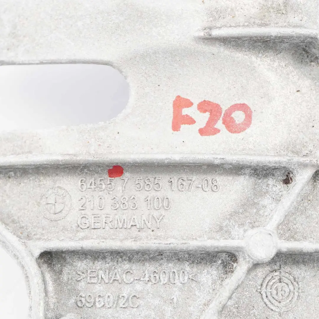 Mocowanie Łapa Uchwyt Kompresora Klimatyzacji do BMW F30 F80 M3 o numerze 7585167 BMW F30 F80 M3 Mocowanie Łapa Uchwyt Kompresora Klimatyzacji - SKU 7585167 - Numer Części 7585167