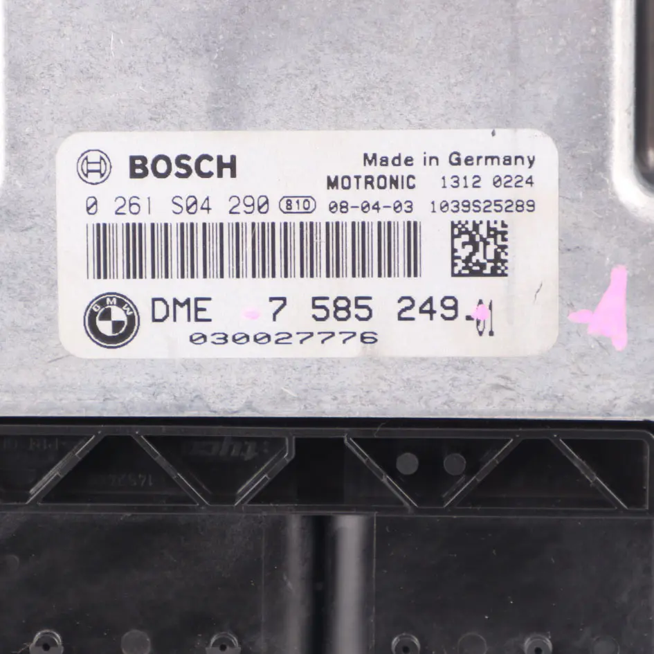 N45N ECU Kit DME + CAS3 + Key Automatic to BMW E87 LCI E90 116i 316i 1.6 with Part number 7585249 BMW E87 LCI E90 116i 316i 1.6 N45N ECU Kit DME + CAS3 + Key Automatic - SKU 7585249-1 - Part number 7585249