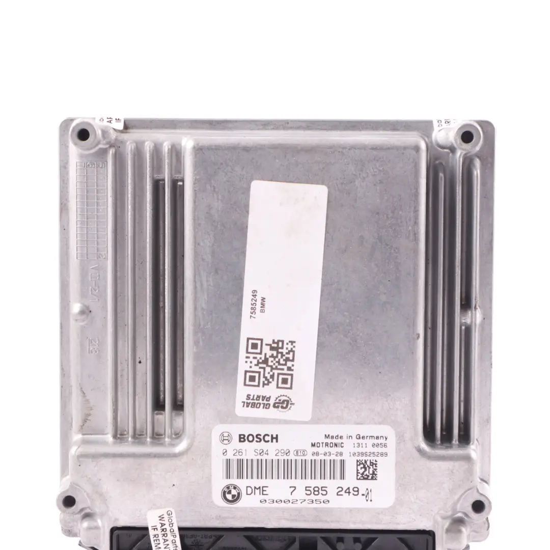 115HP N45N Engine Unit ECU DME Automatic to BMW E81 E87 LCI 116i E90 316i with Part number 7585249 BMW E81 E87 LCI 116i E90 316i 115HP N45N Engine Unit ECU DME Automatic - SKU 7585249 - Part number 7585249