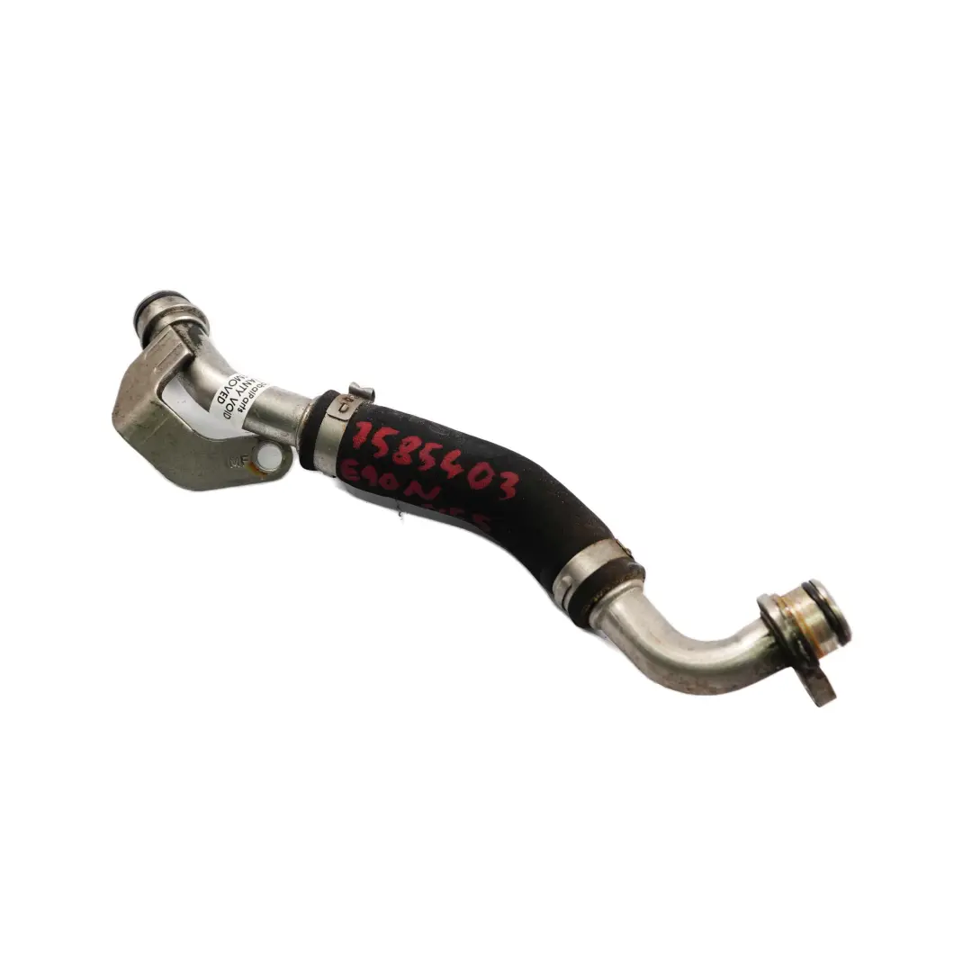 N55 Tubo Flessibile Ritorno Olio Turbocompressore per BMW E90 LCI F20 F30 con numero di parte 7585403 BMW E90 LCI F20 F30 N55 Tubo Flessibile Ritorno Olio Turbocompressore - SKU 7585403 - Numero di parte 7585403