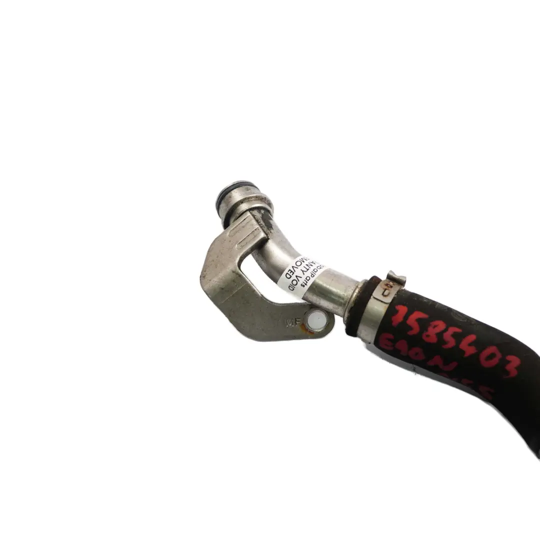 BMW E90 LCI F20 F30 Petrol N55 Turbo Charger Oil Return Line Hose - SKU 7585403 - Part number 7585403