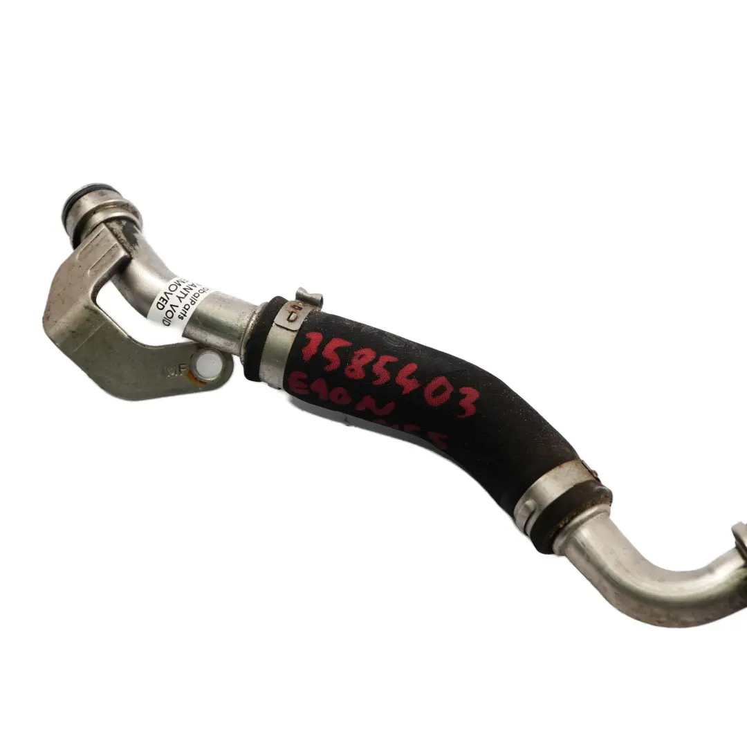 Benzin N55 Turbo Lader Öl Rücklauf Leitung Schlauch für BMW E90 LCI F20 F30 mit Teilenummer 7585403 BMW E90 LCI F20 F30 Benzin N55 Turbo Lader Öl Rücklauf Leitung Schlauch - SKU 7585403 - Teilenummer 7585403