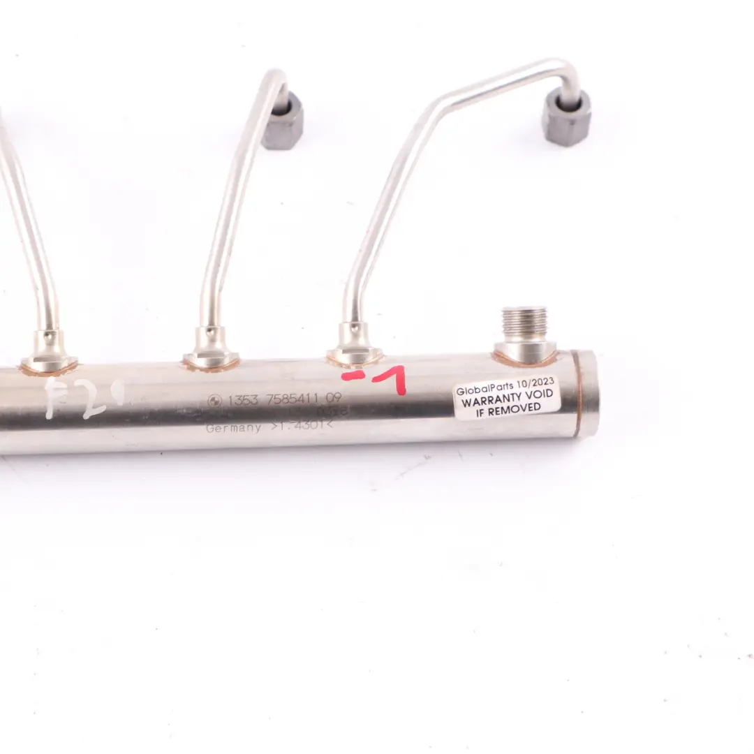Hochdruckrail Motore a Benzina per BMW F10 F11 F20 F21 F30 F31 LCI con numero di parte 7585411 BMW F10 F11 F20 F21 F30 F31 LCI Hochdruckrail Motore a Benzina - SKU 7585411-1 - Numero di parte 7585411