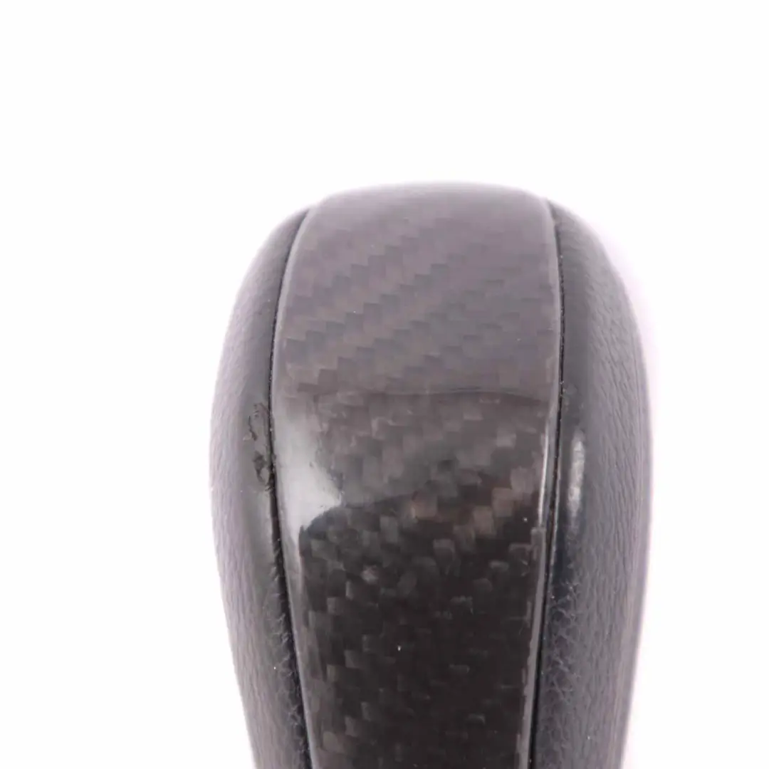 Palanca Selectora Pomo Cambio Aspecto Carbono para BMW E92 E93 con número de pieza 7585524 BMW E92 E93 Palanca Selectora Pomo Cambio Aspecto Carbono - SKU 7585524-2 - Número de pieza 7585524