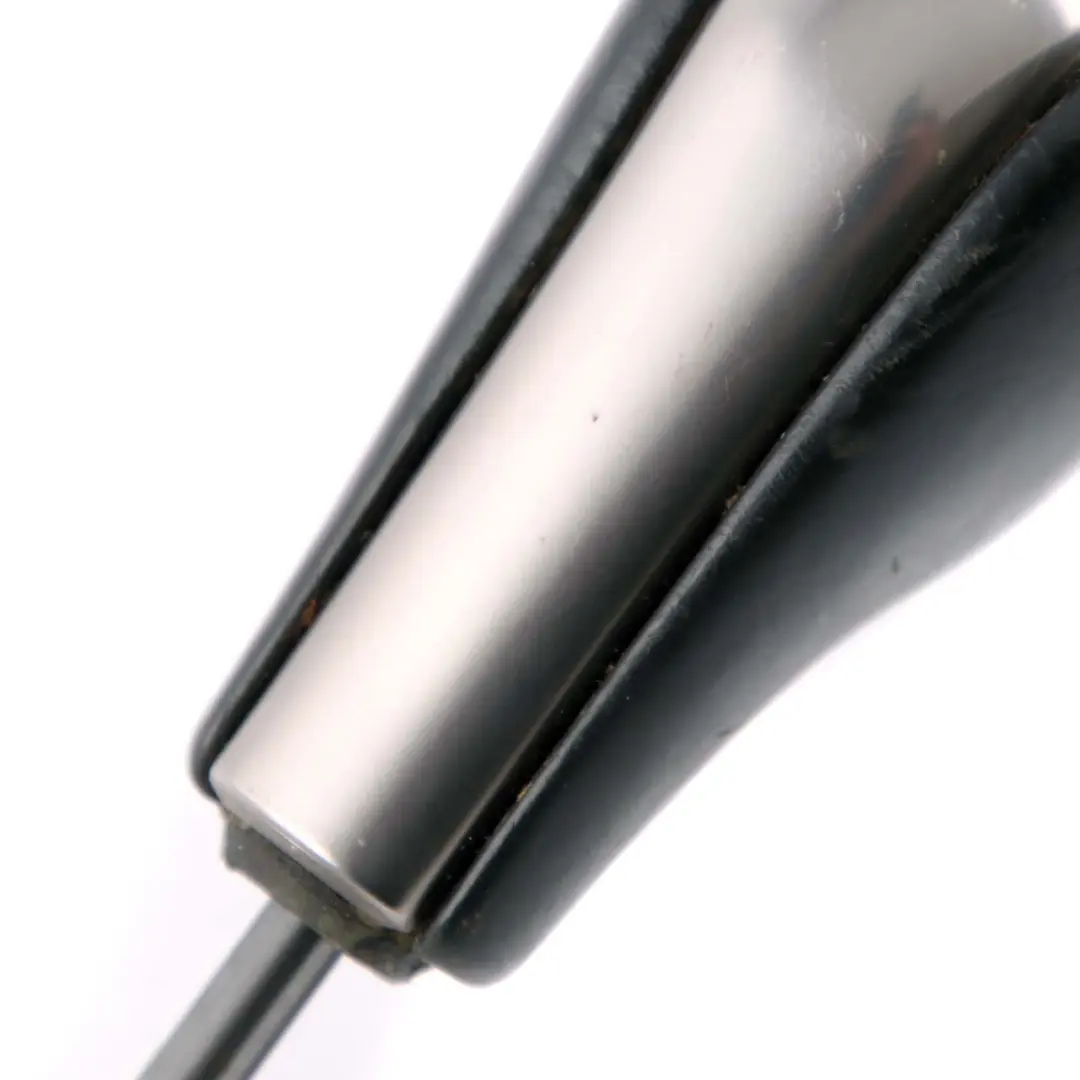 Leather Ring Gear Shift Knob Lever Handle Chrome to BMW 5 6 Series E60 E61 E63 E64 with Part number 7585790 BMW 5 6 Series E60 E61 E63 E64 Leather Ring Gear Shift Knob Lever Handle Chrome - SKU 7585790-1 - Part number 7585790