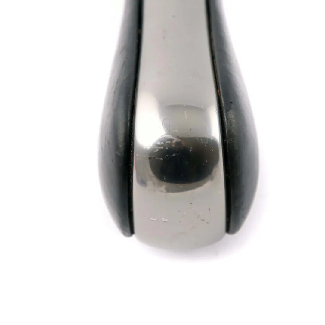 Leather Ring Gear Shift Knob Lever Handle Chrome to BMW 5 6 Series E60 E61 E63 E64 with Part number 7585790 BMW 5 6 Series E60 E61 E63 E64 Leather Ring Gear Shift Knob Lever Handle Chrome - SKU 7585790-1 - Part number 7585790