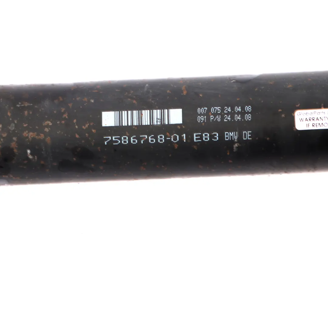  Propshaft BMW X3 E83 LCI 3.0sd M57N2 Rear Drive Shaft Prop Shaft - SKU 7586768 - Part number 7586768