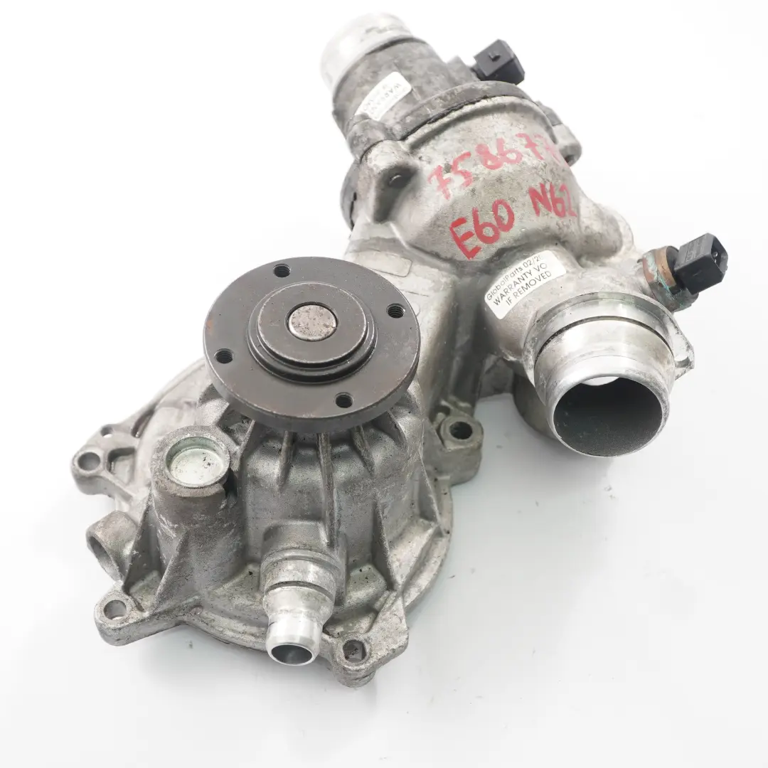 740i 550i 650i 740i Coolant Water Pump Thermostat 7586779 to BMW E60 E63 E65 with Part number 7790472 BMW E60 E63 E65 740i 550i 650i 740i Coolant Water Pump Thermostat 7586779 - SKU 7586779-1 - Part number 7790472