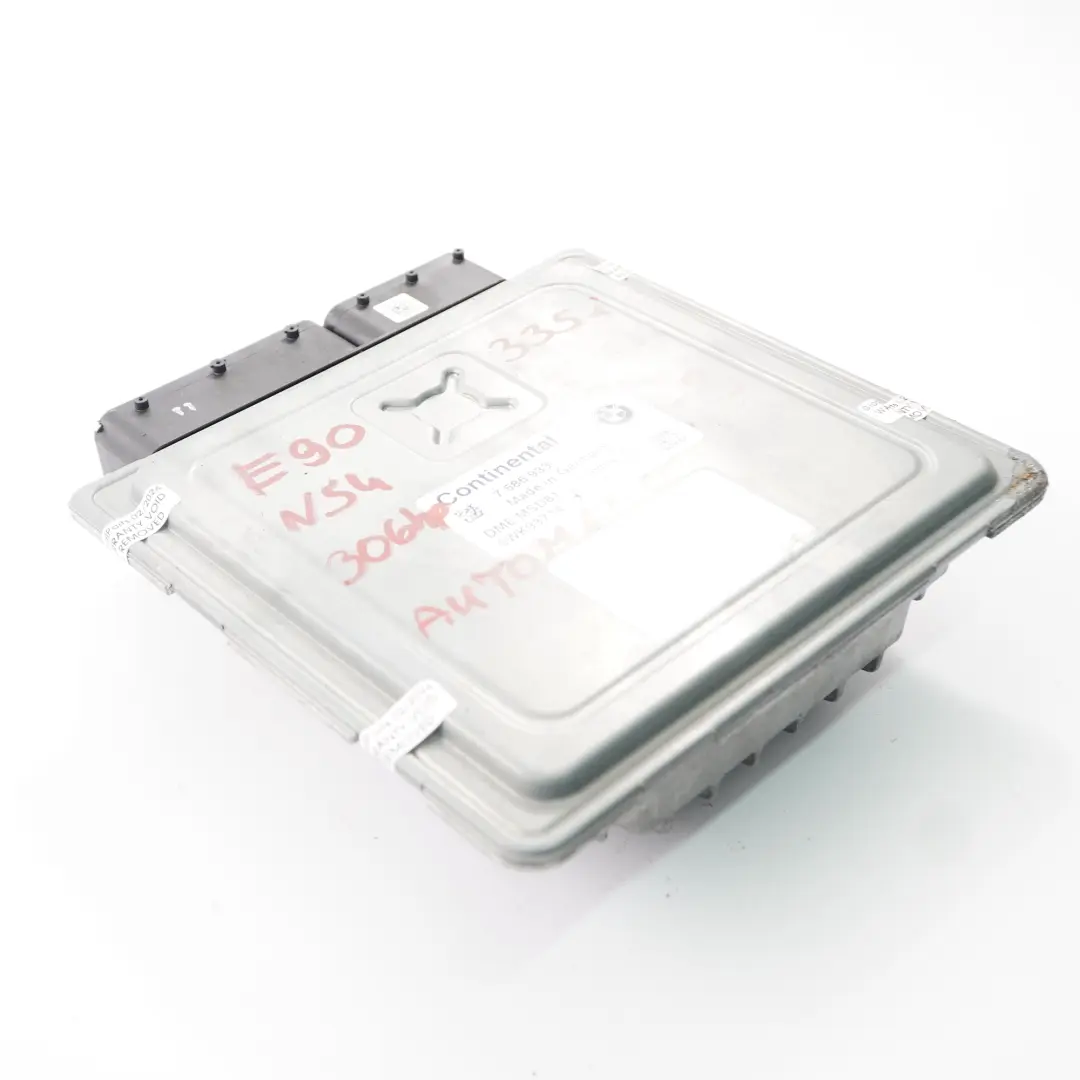 N54 306HP ECU Engine Unit Module DME Automatic BMW E90 E92 335i Petrol - SKU 7586933-3 - Part number 7586933