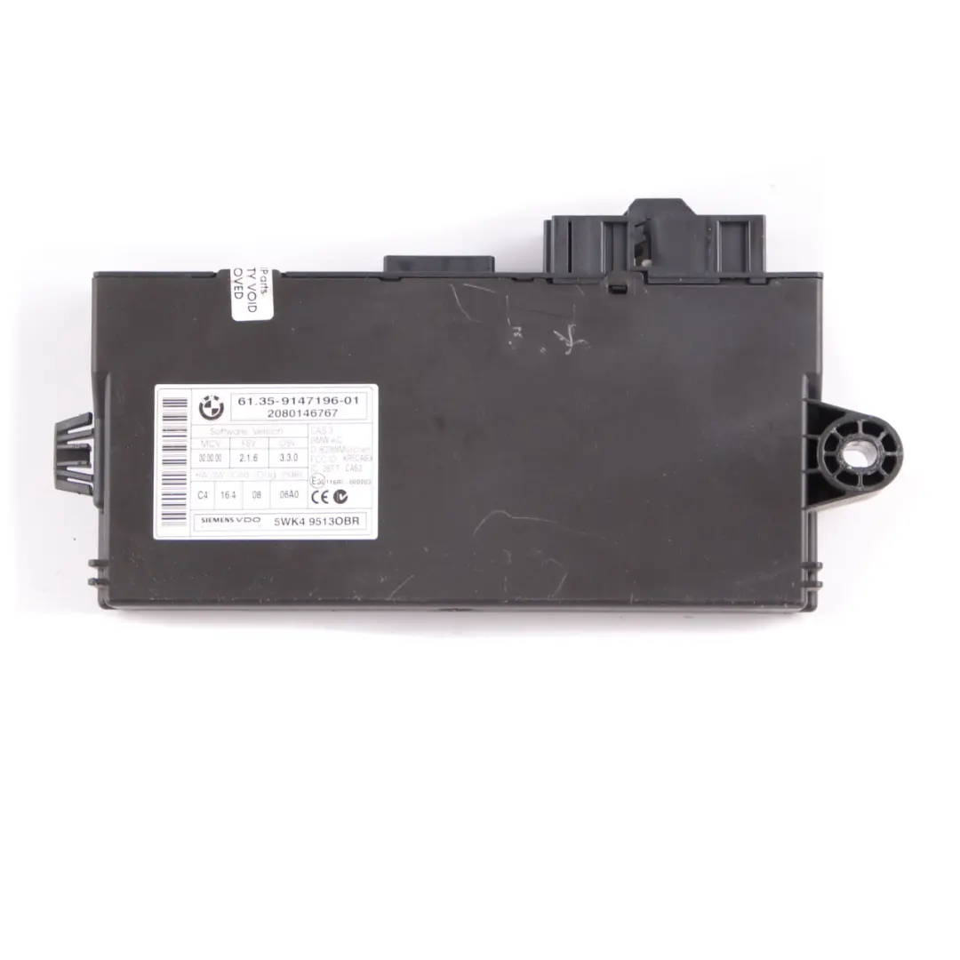 BMW E60 LCI 525i E90 E91 325i N53 218HP ECU Kit DME CAS3 + Keys Manual - SKU 7586940-3 - Part number 7586940