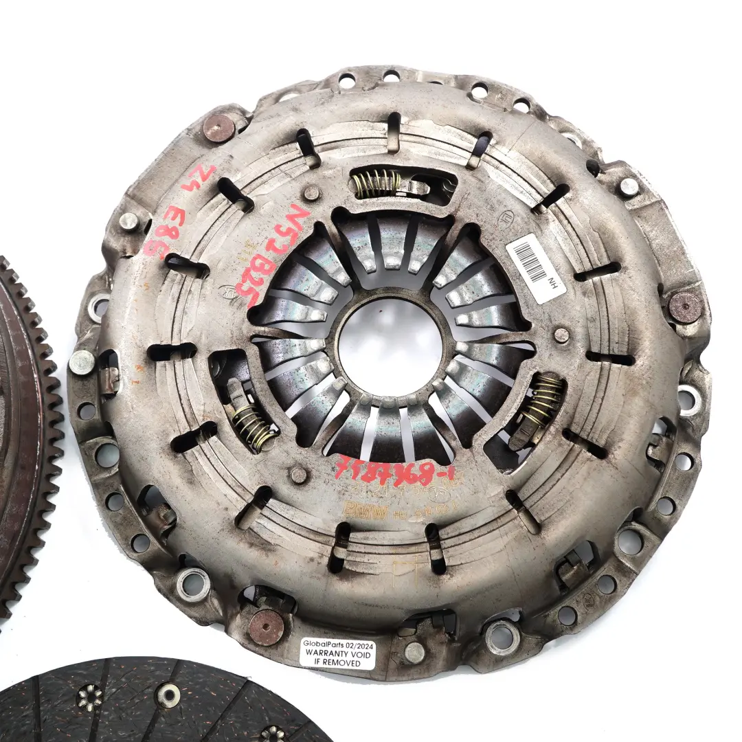 N52 Petrol Dual Twin Mass Flywheel Clutch Kit Manual Gearbox to BMW Z4 E85 2.5i with Part number 7587368 BMW Z4 E85 2.5i N52 Petrol Dual Twin Mass Flywheel Clutch Kit Manual Gearbox - SKU 7587368-1 - Part number 7587368
