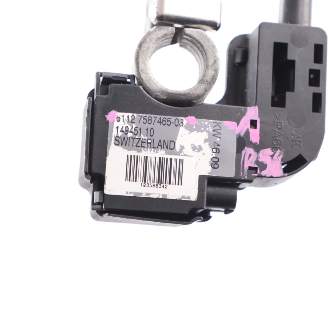 IBS Kabel Negative Batterieanschlussklemme Verkabelung für Mini R55 R56 R57 mit Teilenummer 7587465 Mini R55 R56 R57 IBS Kabel Negative Batterieanschlussklemme Verkabelung - SKU 7587465-1 - Teilenummer 7587465