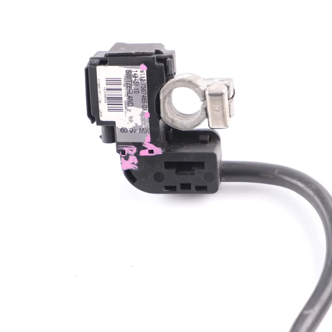 Mini R55 R56 R57 IBS Cable Cableado Terminal Negativo Batería - SKU 7587465-1 - Número de pieza 7587465