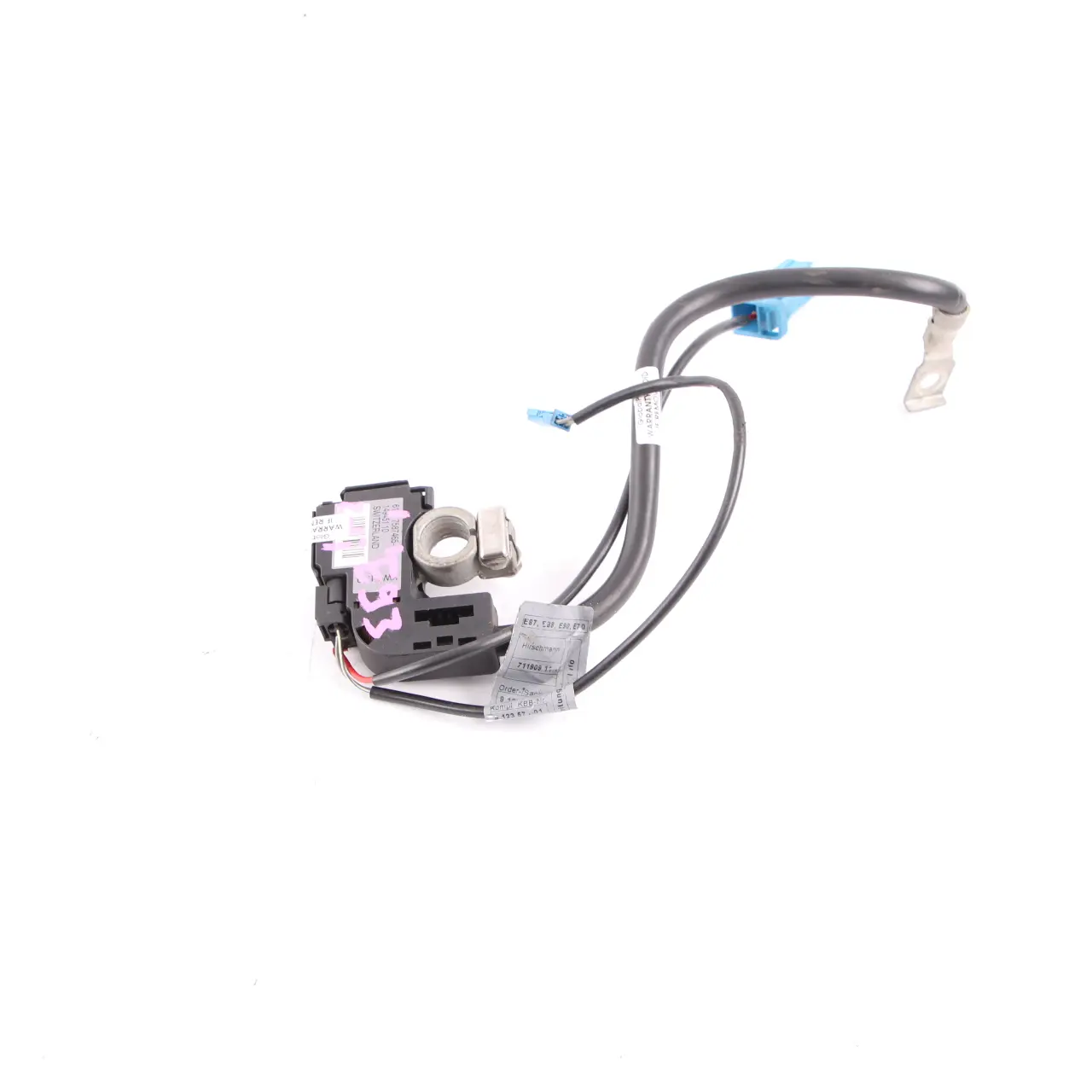 IBS Cable BMW E93 Negative Battery Lead Wiring Harness Control Unit 7587465