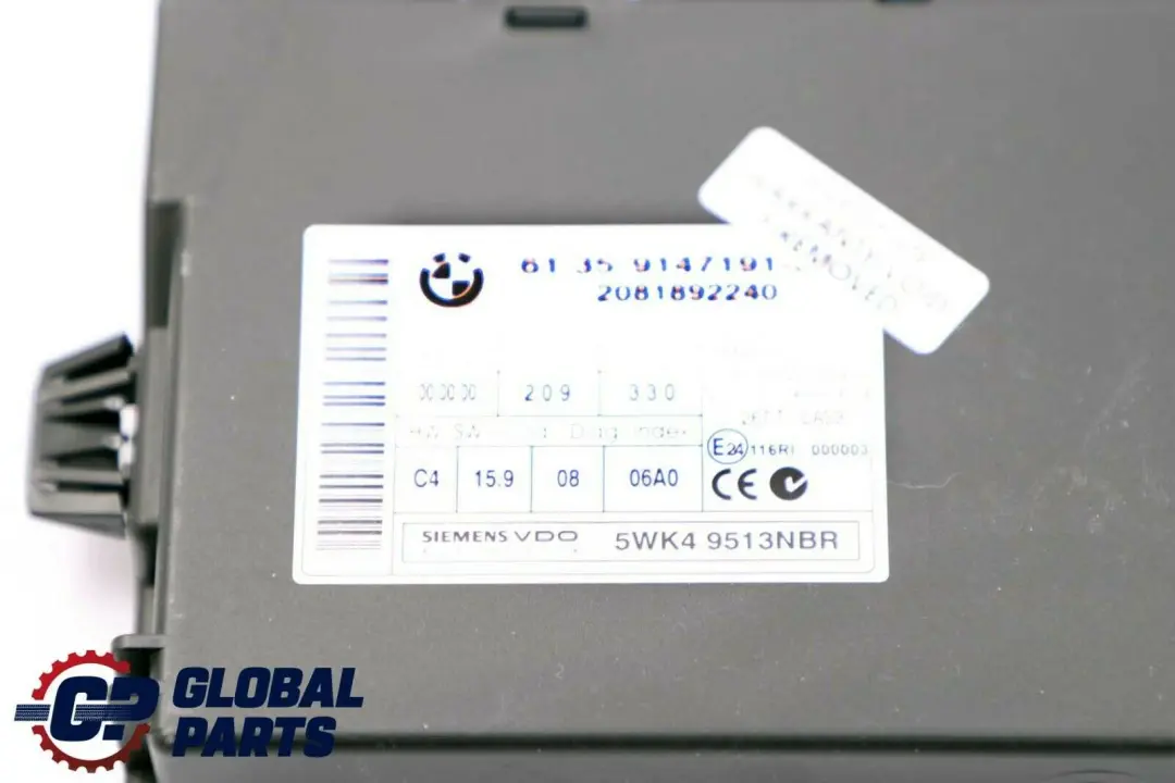 Gasolina Motor ECU Kit DME CAS3 Clave para Mini Cooper R55 R56 N12 1.6 con número de pieza 7588502 Mini Cooper R55 R56 N12 1.6 Gasolina Motor ECU Kit DME CAS3 Clave - SKU 7588502-1 - Número de pieza 7588502