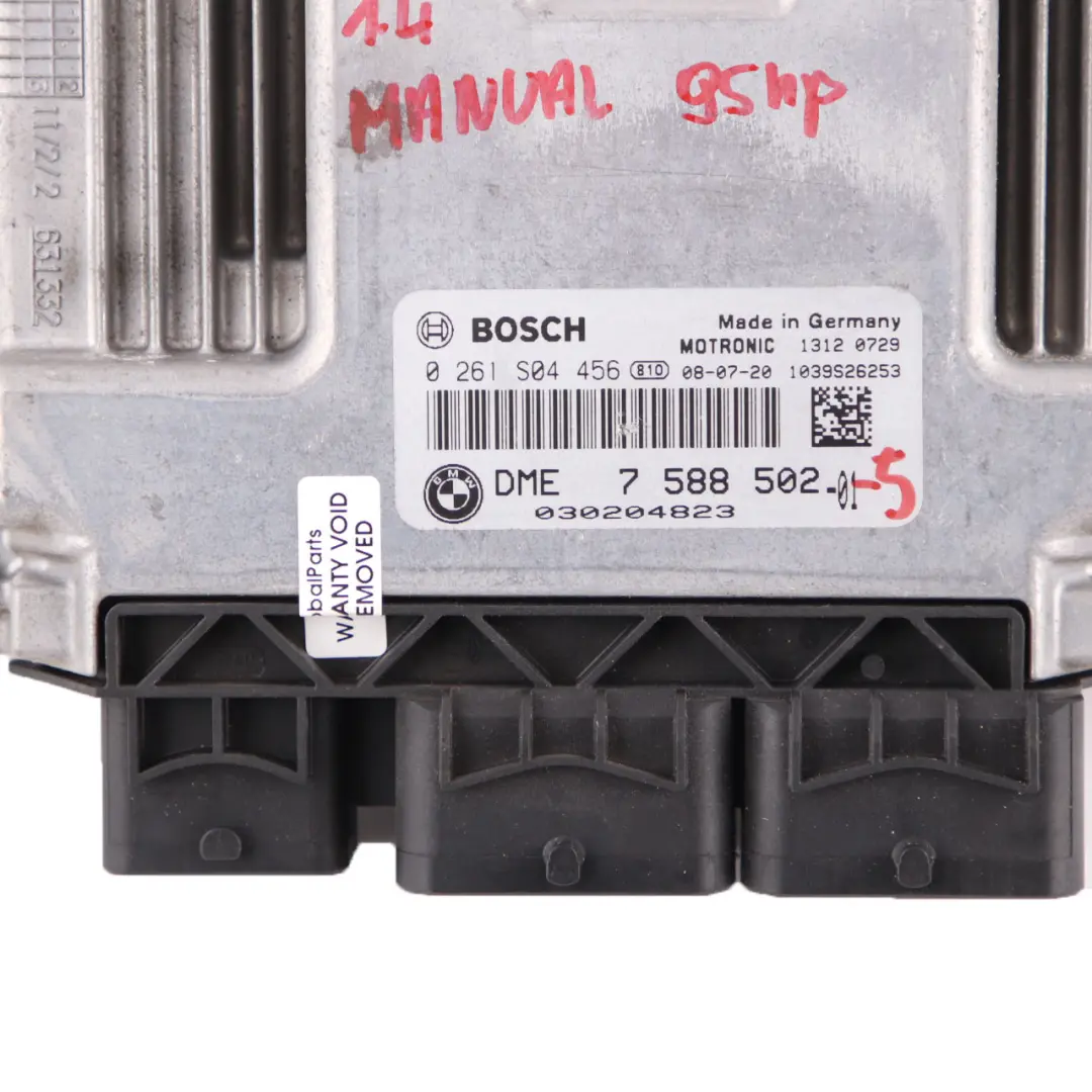 Benzina Motore ECU Kit DME CAS3 + 2 Chiavi per Mini One R55 R56 N12 1.4 con numero di parte 7588502 Mini One R55 R56 N12 1.4 Benzina Motore ECU Kit DME CAS3 + 2 Chiavi - SKU 7588502-5 - Numero di parte 7588502