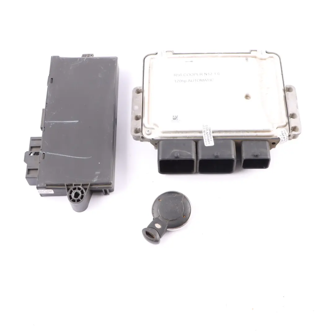 120HP Engine ECU Kit DME CAS3 Key Automatic to Mini Cooper R55 R56 N12 1.6 with Part number 7588502 Mini Cooper R55 R56 N12 1.6 120HP Engine ECU Kit DME CAS3 Key Automatic - SKU 7588502-7 - Part number 7588502