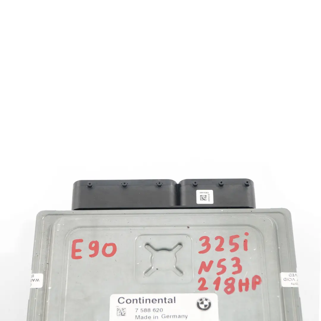 N53 218HP ECU Engine Control Module DME Automatic to BMW E60 E90 325i 525i with Part number 7588620 BMW E60 E90 325i 525i N53 218HP ECU Engine Control Module DME Automatic - SKU 7588620 - Part number 7588620