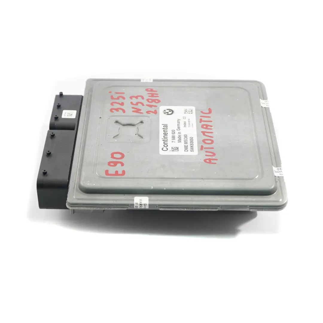BMW E60 E90 325i 525i N53 218HP ECU Engine Control Module DME Automatic - SKU 7588620 - Part number 7588620