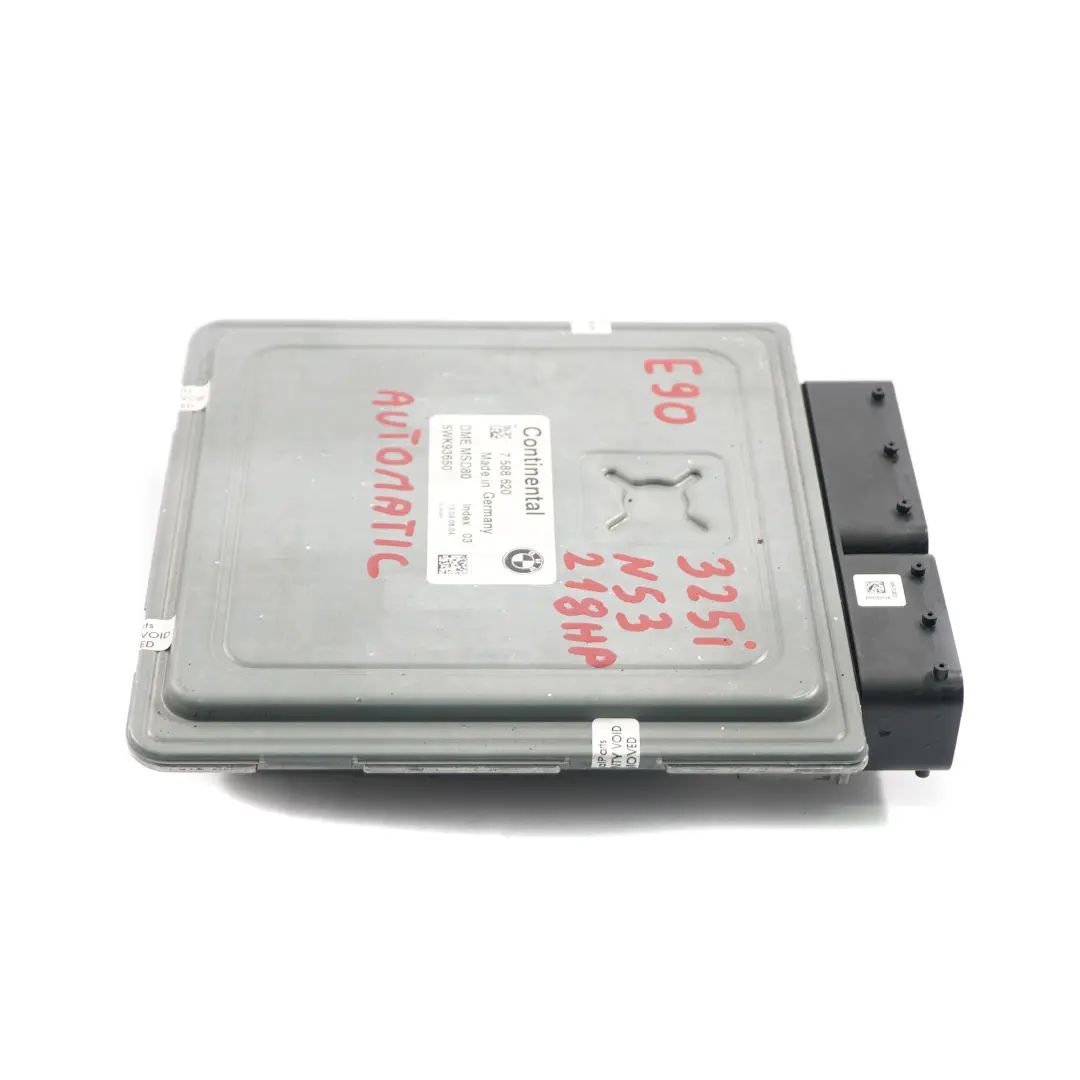 BMW E60 E90 325i 525i N53 218HP ECU Engine Control Module DME Automatic - SKU 7588620 - Part number 7588620