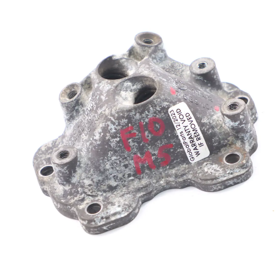 BMW F10 M5 S63N Engine Block Oil Return Passage Cover - SKU 7589101 - Part number 7589101