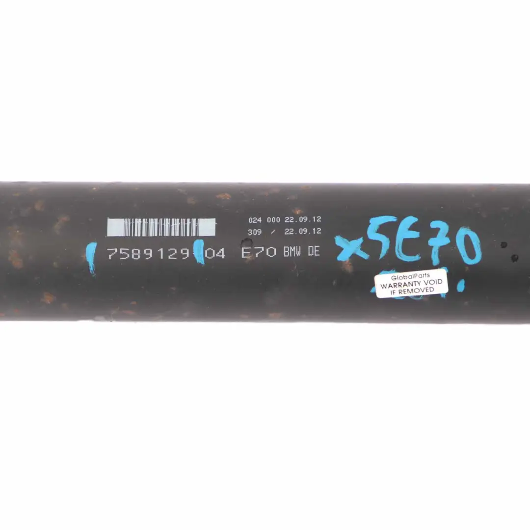 Propshaft Prop Shaft Drive Shaft L=1427MM to BMW E70 LCI E71 F15 with Part number 7589129 BMW E70 LCI E71 F15 Propshaft Prop Shaft Drive Shaft L=1427MM - SKU 7589129 - Part number 7589129