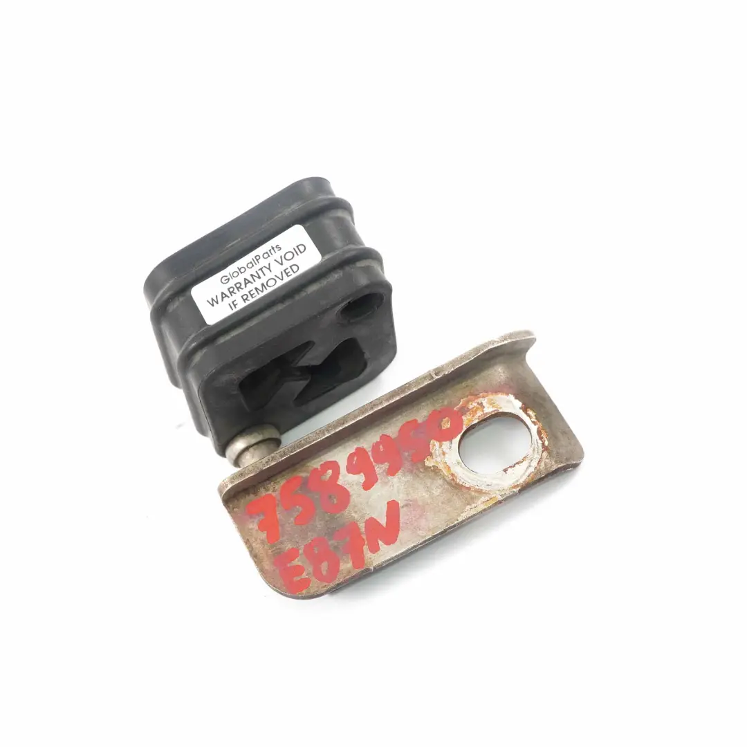 Exhaust Rubber Mount BMW E81 E82 E87 LCI Silencer Mounting Holder Petrol to with Part number 7589950 Exhaust Rubber Mount BMW E81 E82 E87 LCI Silencer Mounting Holder Petrol - SKU 7589950 - Part number 7589950