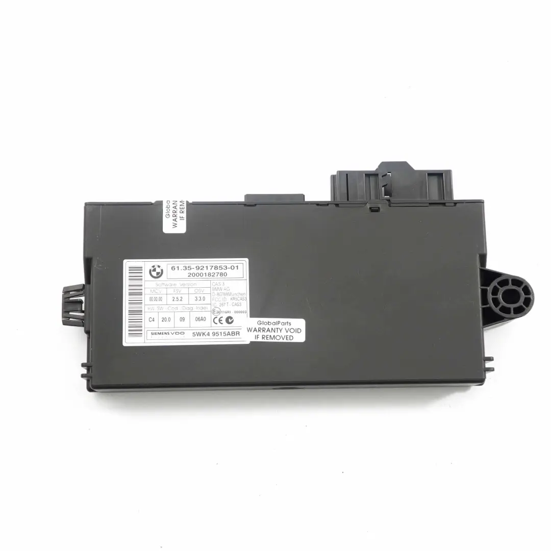  Kit ECU Mini One R55 R56 R57 N12 95HP DME + CAS3 + Llave - SKU 7589971-2 - Número de pieza 7589971