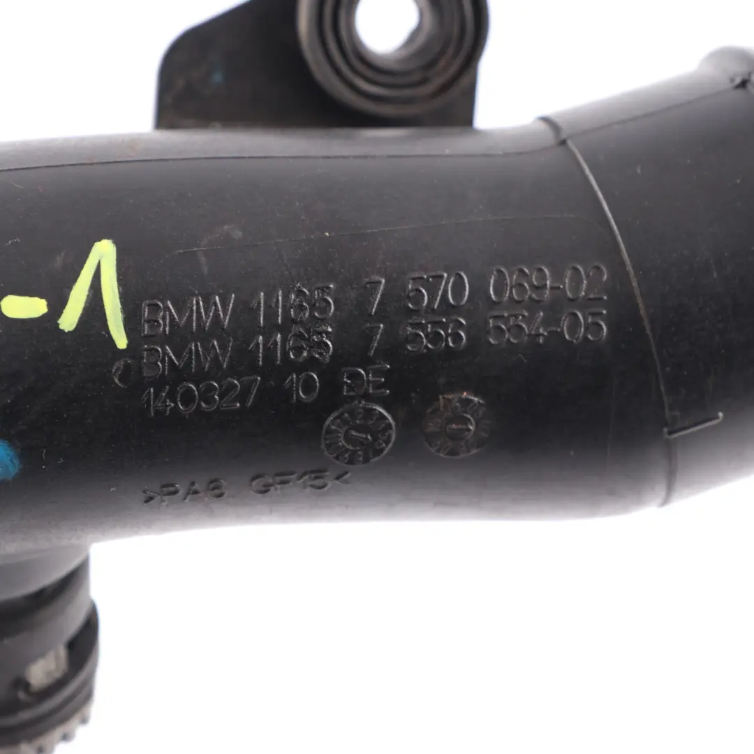 BMW E90 E91 N54 335i Charge Intake Air Pipe Hose Duct Silencer 7556554 7570069 - SKU 7590306-1 - Part number 7590306