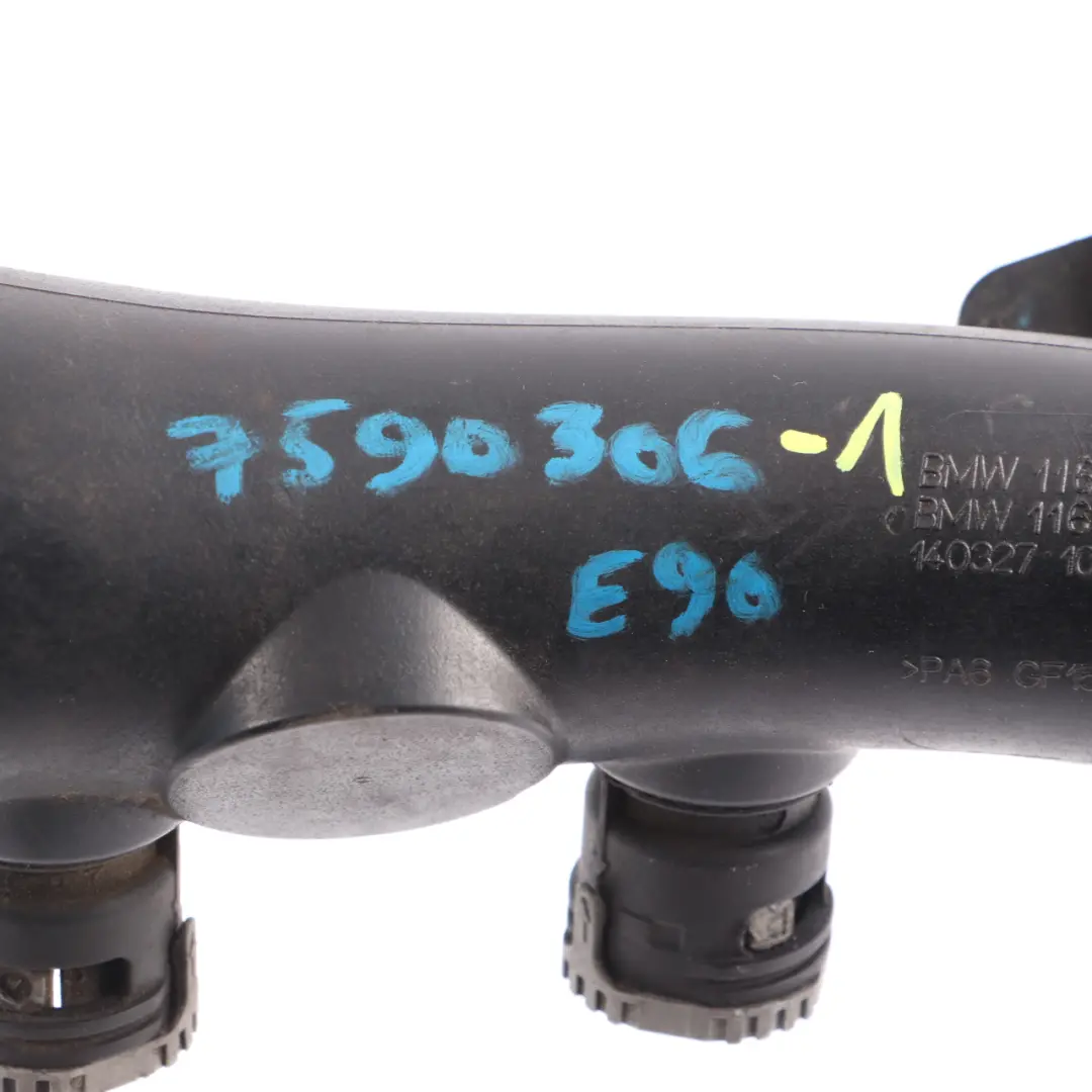 N54 335i Charge Intake Air Pipe Hose Duct Silencer 7556554 7570069 to BMW E90 E91 with Part number 7590306 BMW E90 E91 N54 335i Charge Intake Air Pipe Hose Duct Silencer 7556554 7570069 - SKU 7590306-1 - Part number 7590306