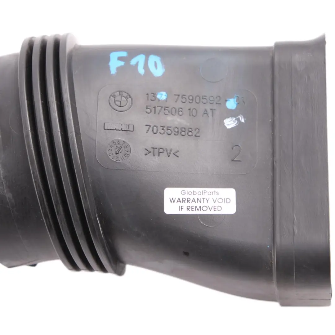BMW F10 F11 Silencieux D'Admission D'Air Conduit D'Air Tuyau Essence - SKU 7590592 - Numéro de pièce 7590592
